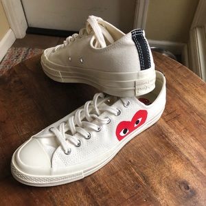 Converse x Comme des Garçons PLAY Chuck 70 Low Top